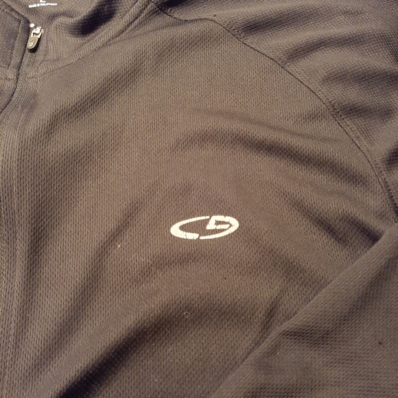 Men's Champion 3/4 zip top Size Large - Picture 4 of 7